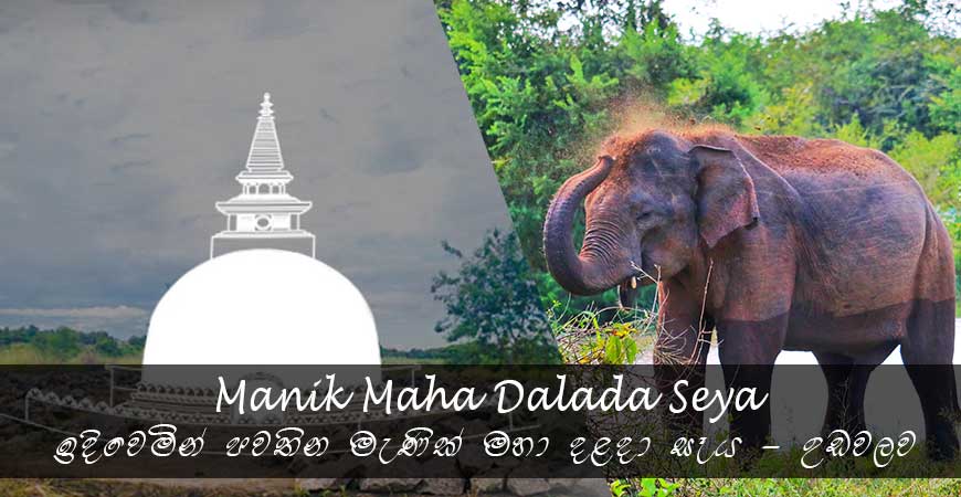 Manik Maha Dalada Seya - A religious destination in Udawalawe